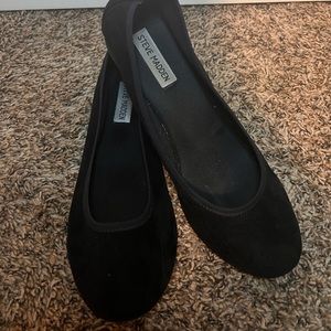 Size 10 - black - Steve Madden flats